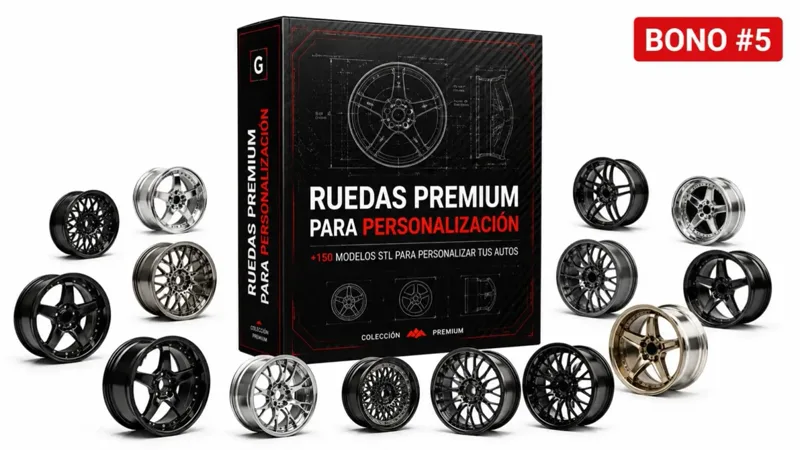 Capa do bônus Ruedas Premium para Personalización